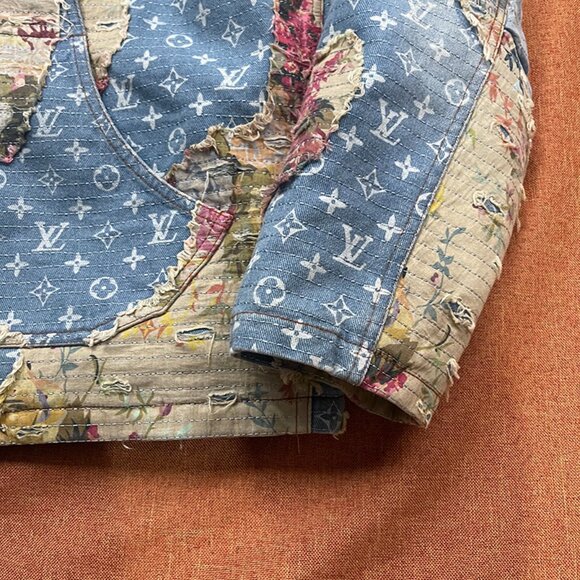 Louis Vuitton Men's Distressed Denim Jacket - Picture 4 of 14